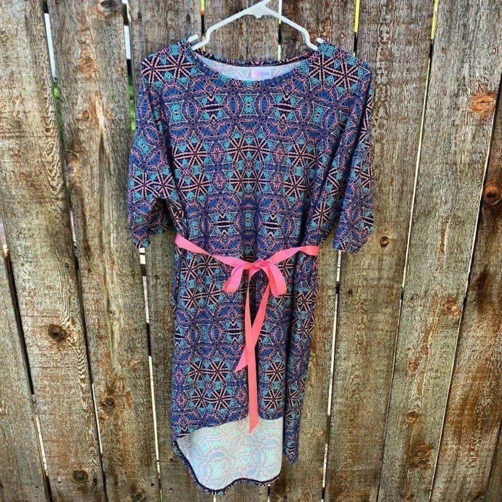 Lularoe tunic dress blouse short sleeve size small